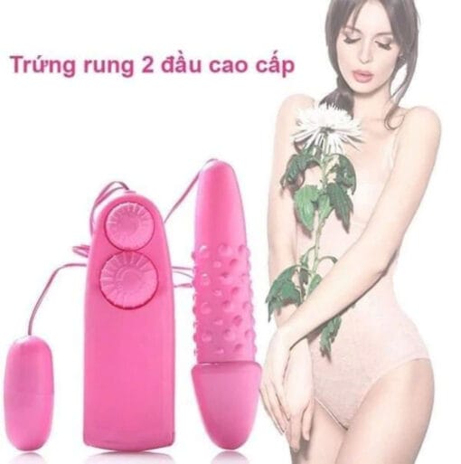 Trứng rung điểm G có gai nổi cực phê- hai đầu kích thích