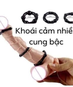 Vòng bi đeo dương vật kéo dài quan hệ - bộ 3 chiếc