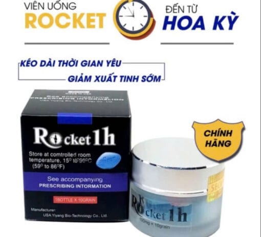 Viên uống rocket 1h -tăng cường sức khoẻ sinh lý nam giới